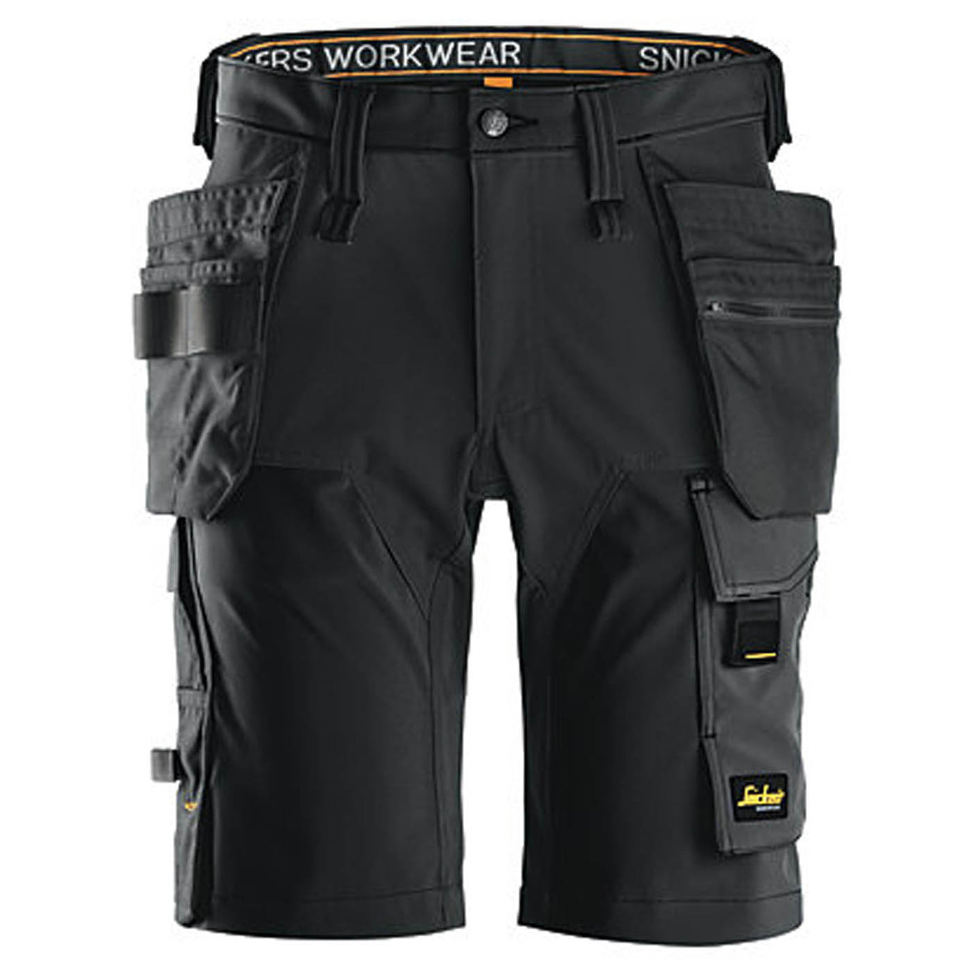 Snickers 6175 Stretch Work Shorts Black 33" W - Image 1