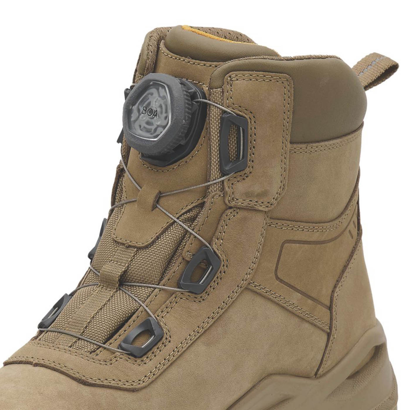 DEWALT Lander BOA Size 7  Stone Waterproof  Safety Boots - Image 3