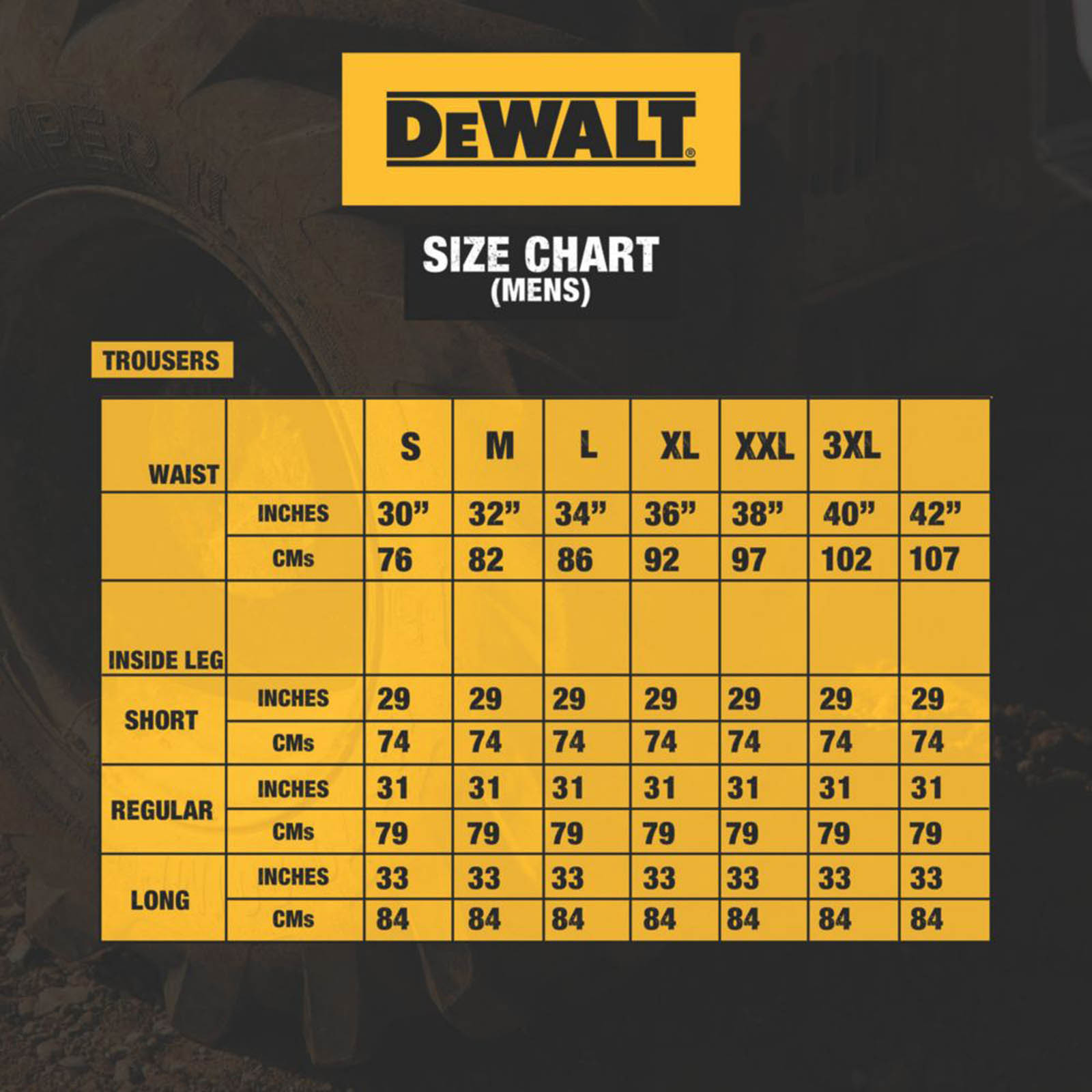 DeWalt Work Trousers Mens Slim Fit Grey Black Breathable Multi Pockets 36W 31L - Image 2