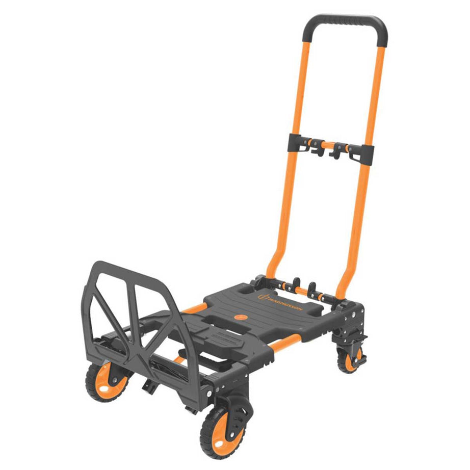 Magnusson Hand Trolley 2 in 1 Sack Truck Medium Duty Folding 137Kg Load Cart - Image 1