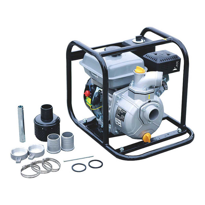 Titan Clean Water Pump Petrol 196cc 4 Stroke 2.8L Swimming Pool Flooding - Image 1