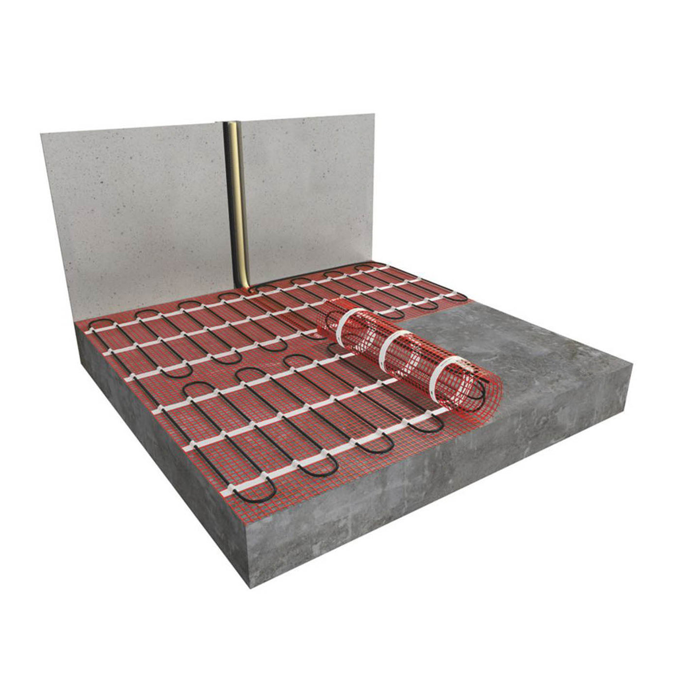 Klima Underfloor Heating Mat Kit 1m² 150W/m² Electric Under Tile - Image 3
