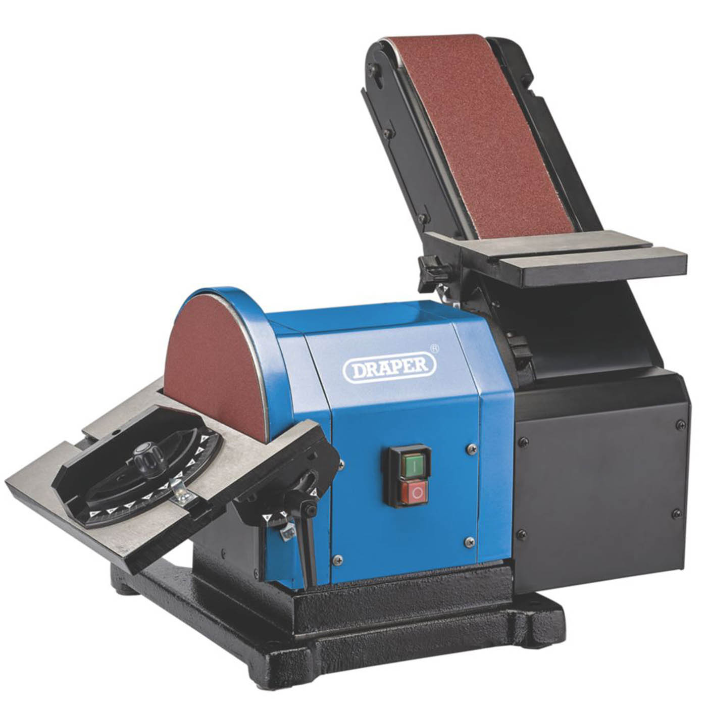Draper Belt Disc Sander 98525 Corded Electric Adjustable Powerful 4" 500W 230V - Image 1