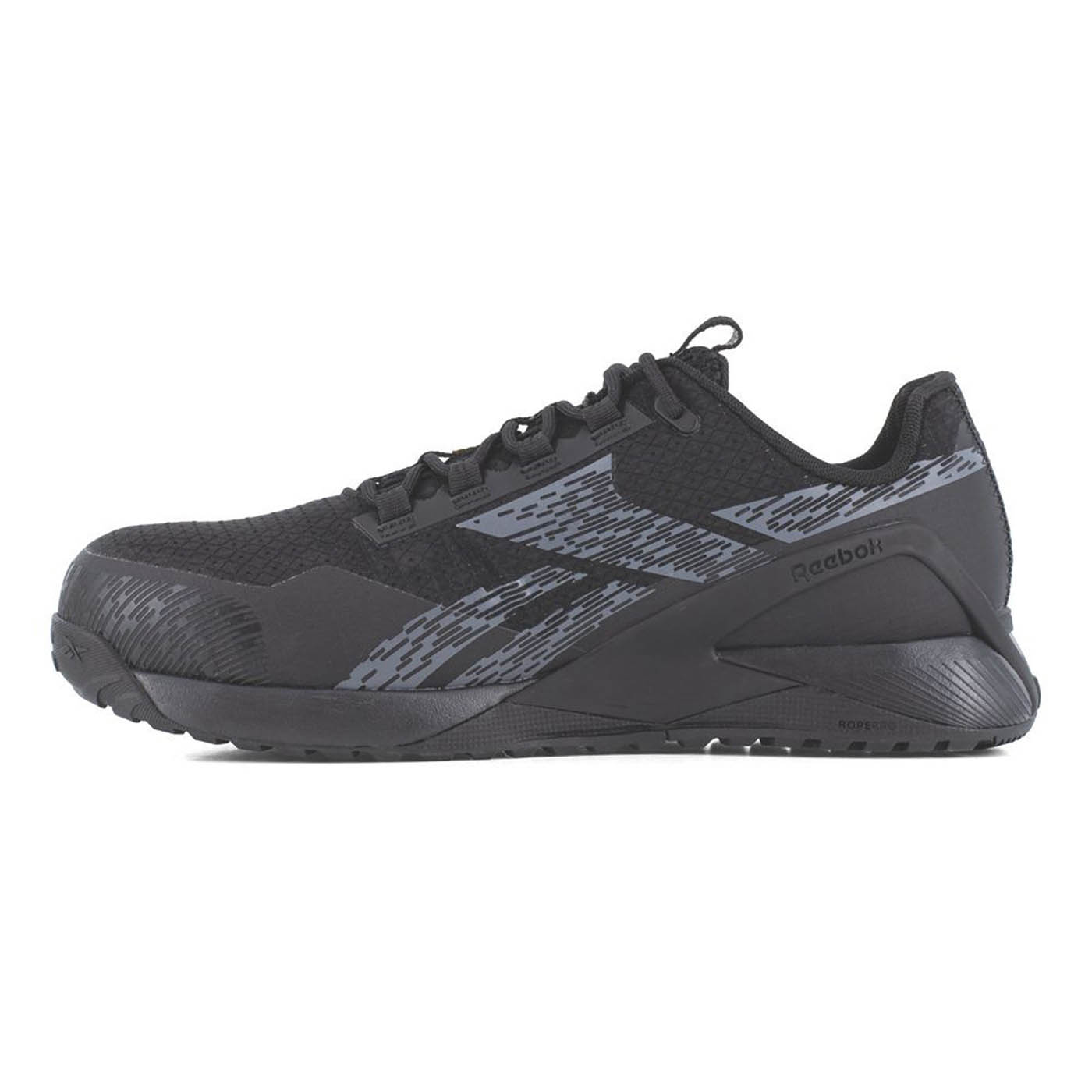 Reebok Safety Trainers Unisex Wide Fit Black Work Shoes Composite Toe Size 11 - Image 3
