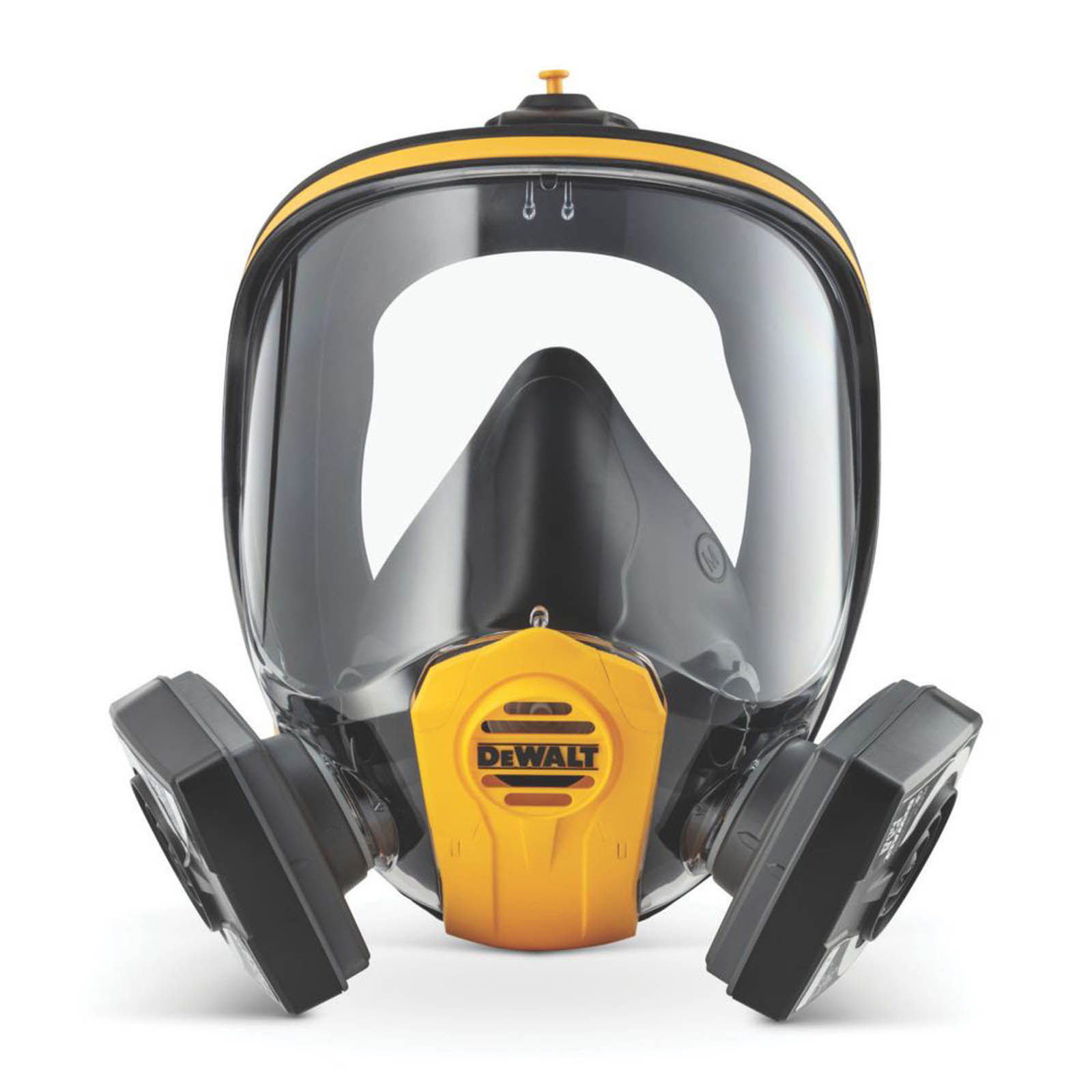 DeWalt Full Face Mask Respirator Unisex Reusable P3 Filters Lightweight Large - Image 1