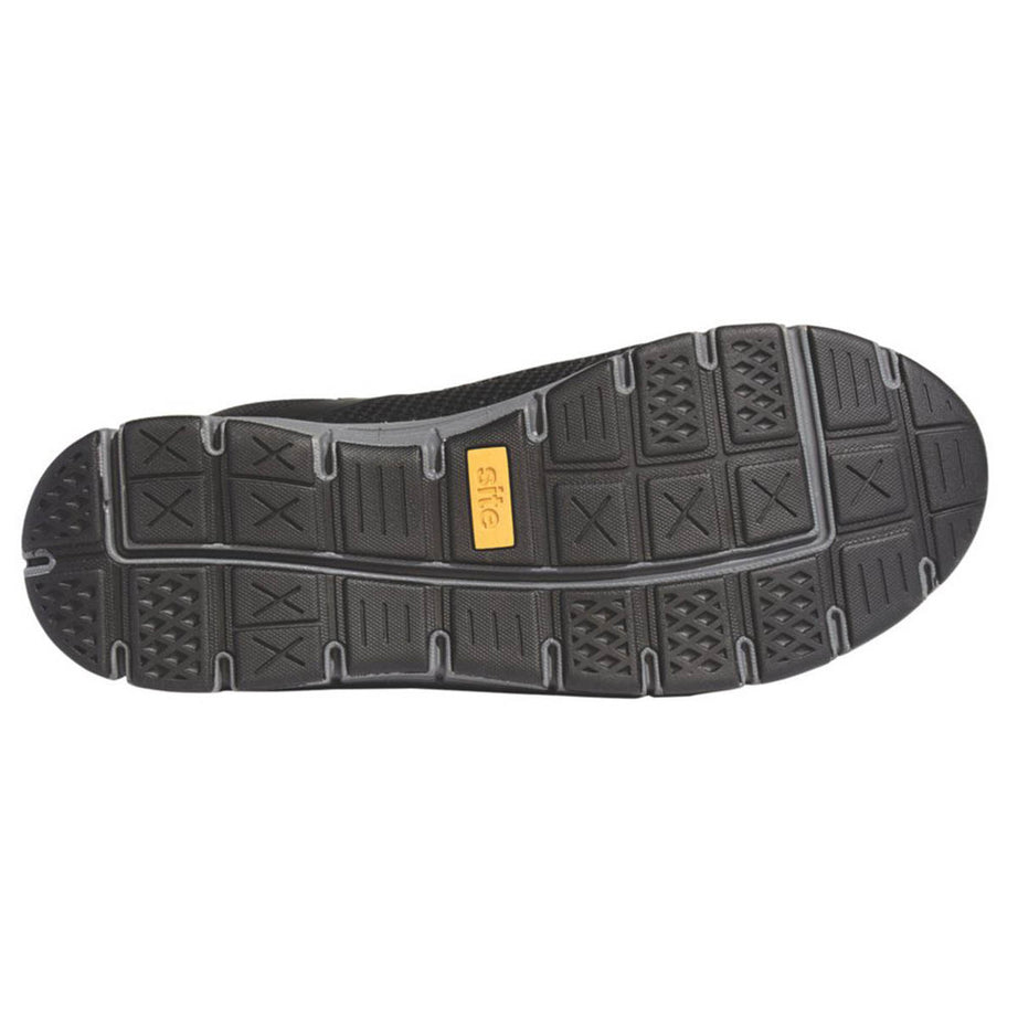 Site Safety Trainers Mens Wide Fit Black Breathable Work Shoes Steel Toe Size 13 - Image 4