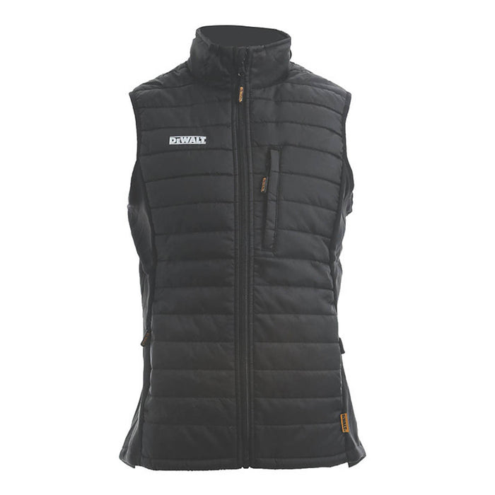 DeWalt Gilet Mens Black Nylon Body Warmer Sleeveless Outdoor Medium 39-41" Chest - Image 1