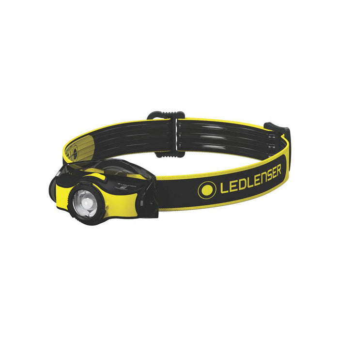 LEDlenser Head Torch LED Black Yellow Compact Adjustable Water Impact Resistant - Image 1