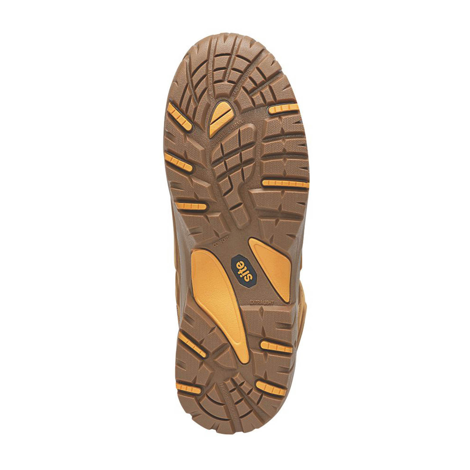Site Safety Boots Fortress Tan Waterproof Steel Toe Cap Size 7 - Image 5