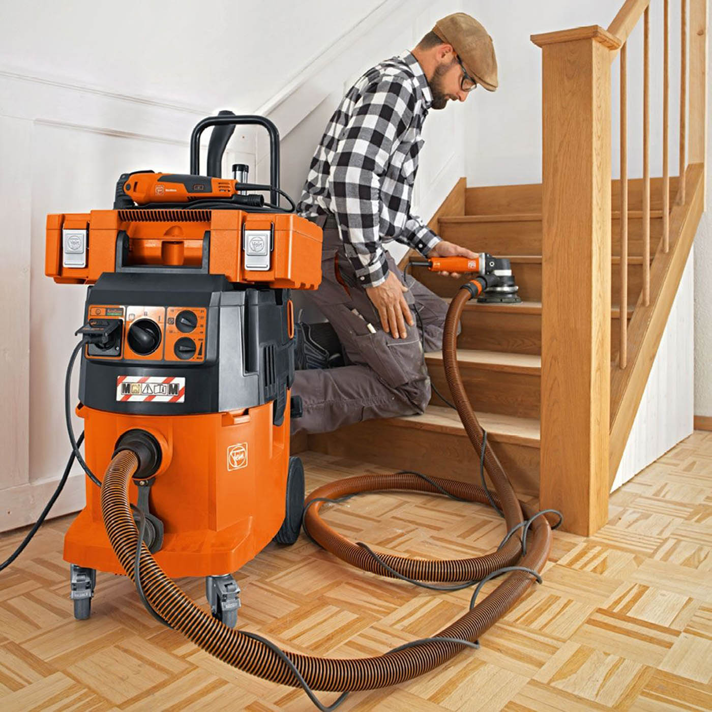 Fein Dust Extractor Wet And Dry Vacuum Dustex 35 MX AC M-Class professional 240V - Image 3