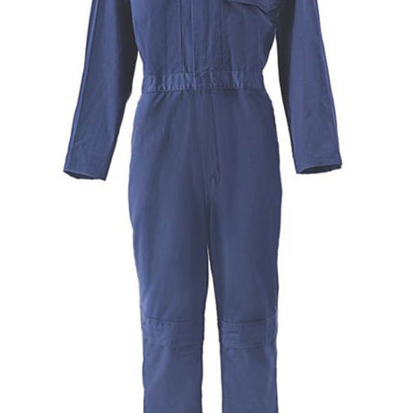 Site Work Coveralls Mens Regular Fit Navy Blue Boilersuit 52" Chest 31"L Large - Image 2