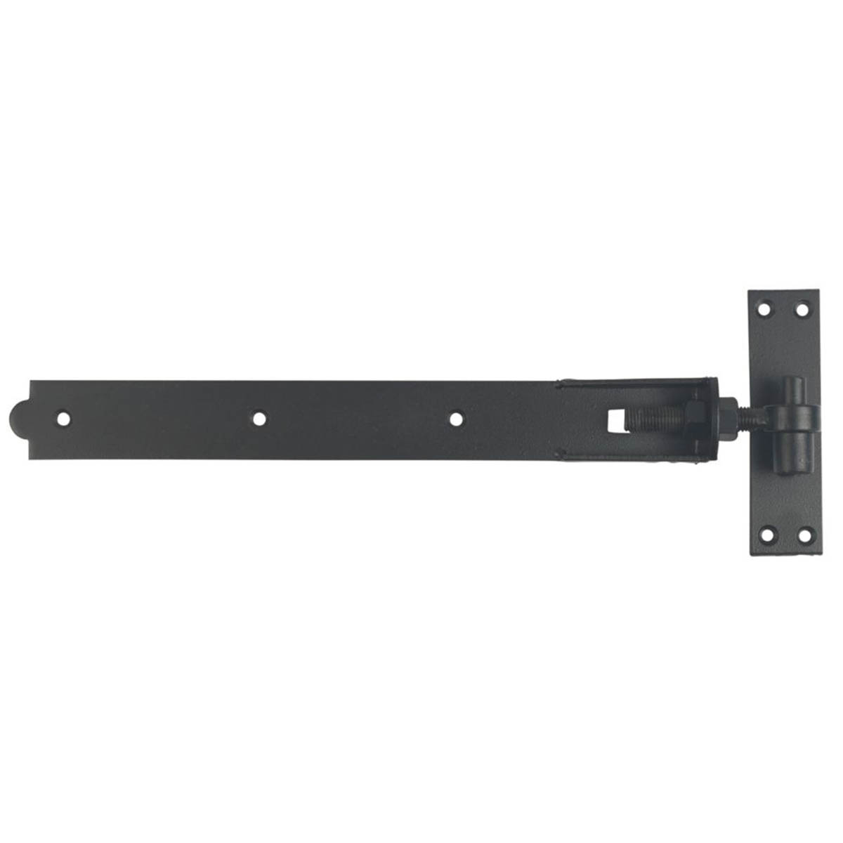 GateMate Bands Hooks Straight Steel Black Adjustable 165mm x 18" x 450mm 2 Pack - Image 3
