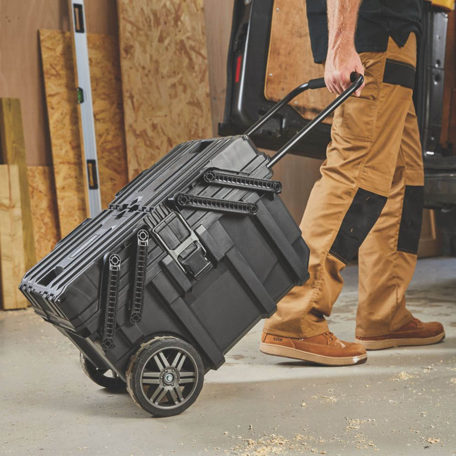 Magnusson Tool Chest Box Wheeled 2 x Tray Compartments 1 x Extra Large 26" - Image 5