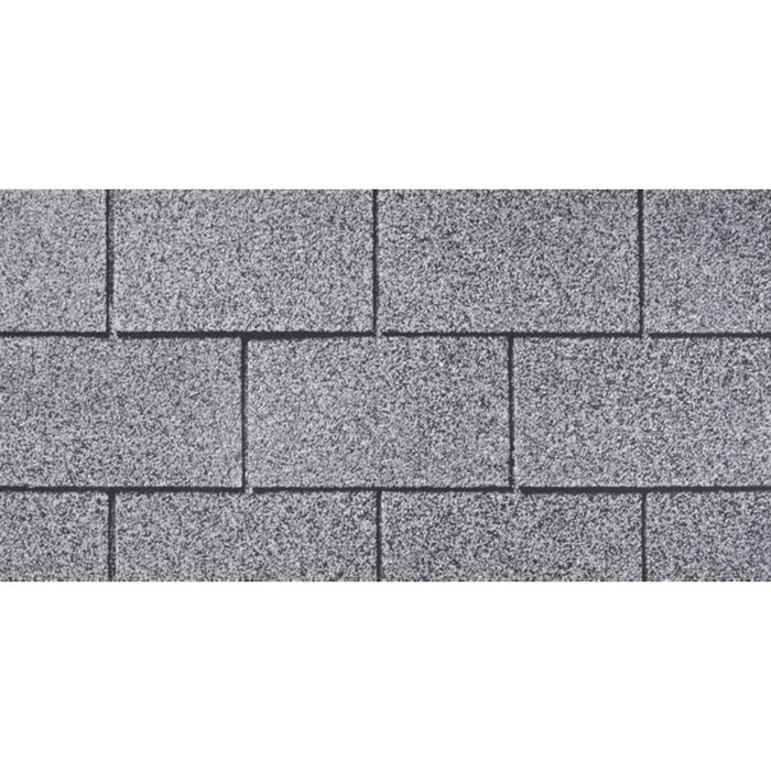 Roof Pro Shingles Bitumen Grey Square Durable Waterproof 1m x 340mm 16 Pack - Image 2