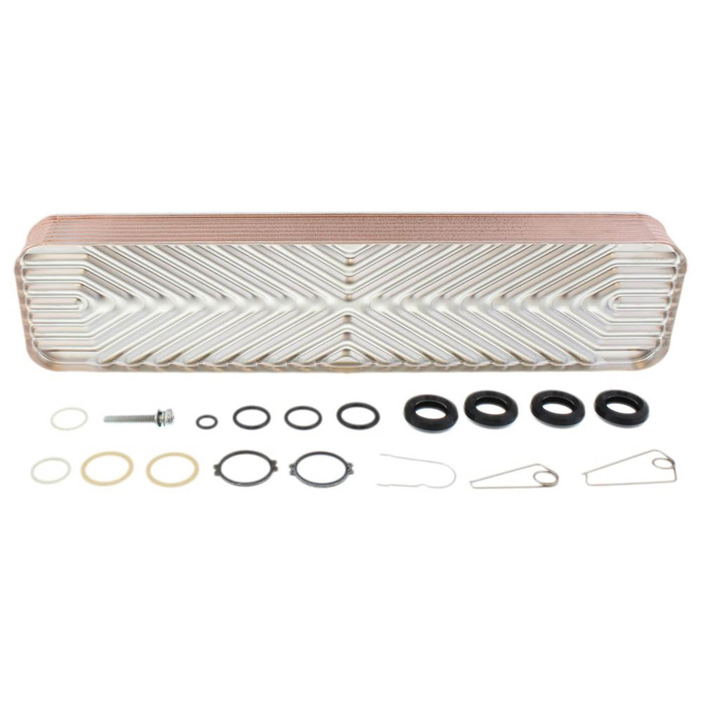 Worcester Bosch 14 Plate Heat Exchanger 87161066850 Domestic Boiler Spare Part - Image 2