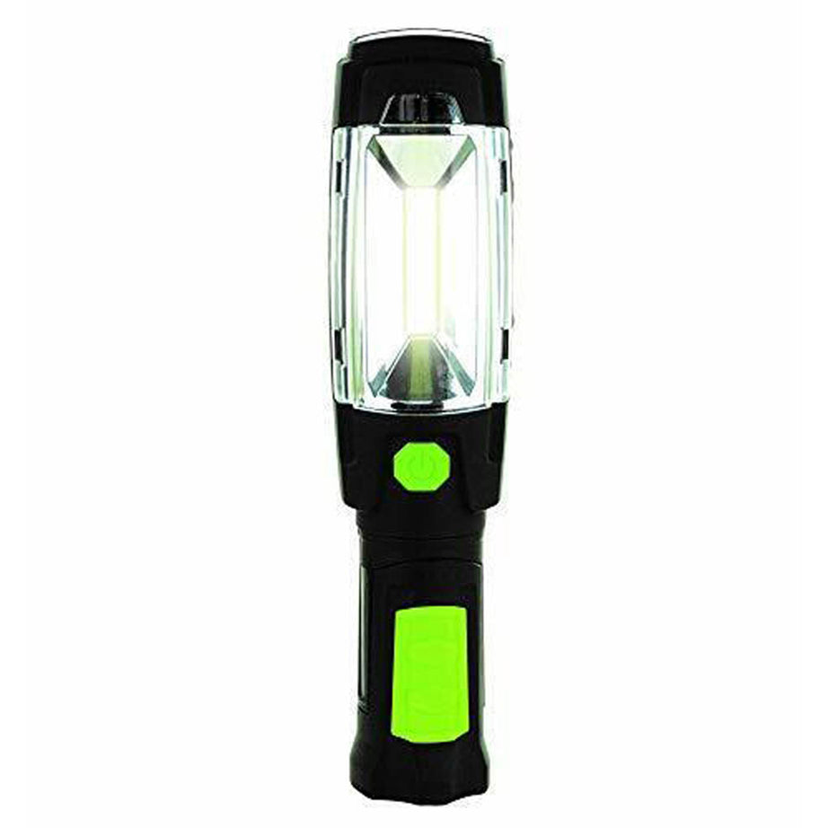 Luceco LED Torch With USB Power Bank 300Lm Rechargeable Multiposition Swivel 3W - Image 3