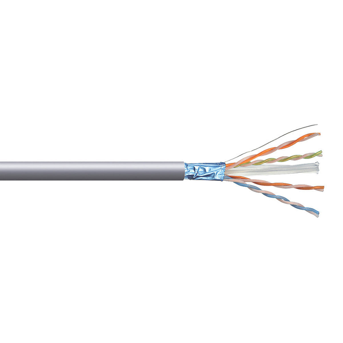 Time Ethernet Cable Cat 6 Grey Unshielded 8 Core 4 Pair Indoor Box 305m - Image 2