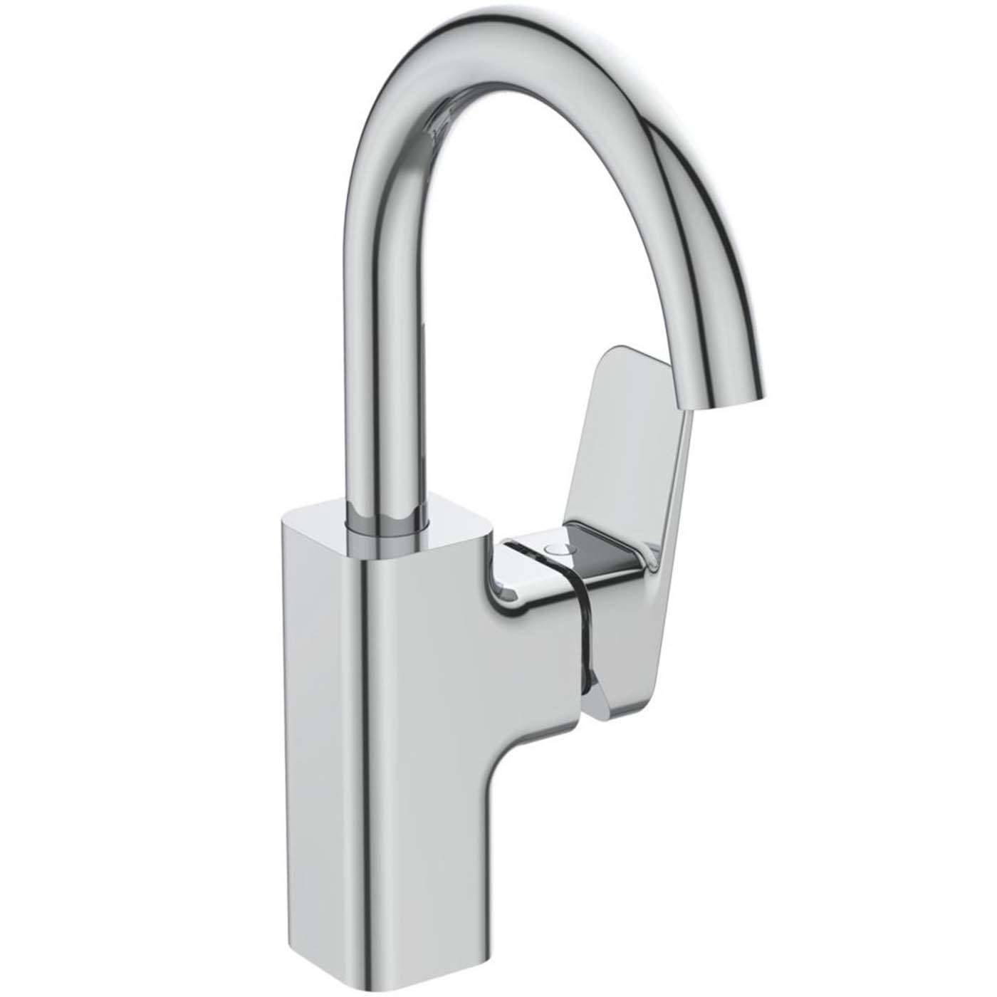 Ideal Standard Basin Mixer Tap Mono High Spout Chrome Single Lever Modern - Image 5