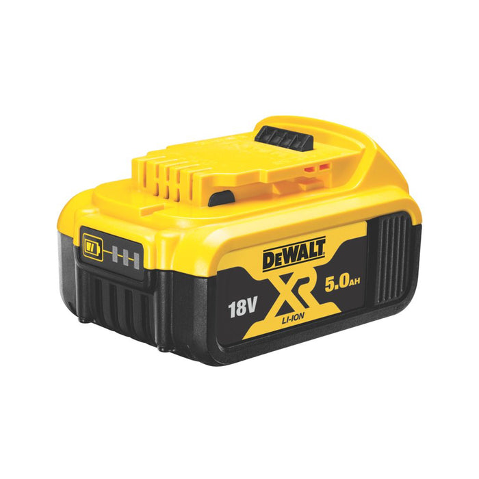 DeWalt Battery 5.0Ah 18V Li-Ion DCB184-XJ XR Powerful Slide Pack LED Indicator - Image 2