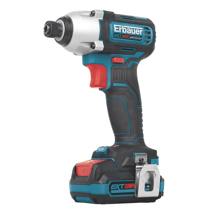 Erbauer Combi Drill Impact Driver Kit Cordless 12V 2x3.0Ah ECD12-Li-2/EID12-Li-2 - Image 4