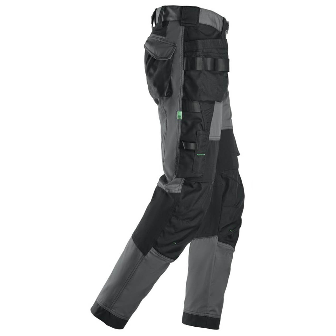 Snickers Work Trousers Mens Regular Fit Grey Stretch Multi Pockets Cargo 38W 30L - Image 3