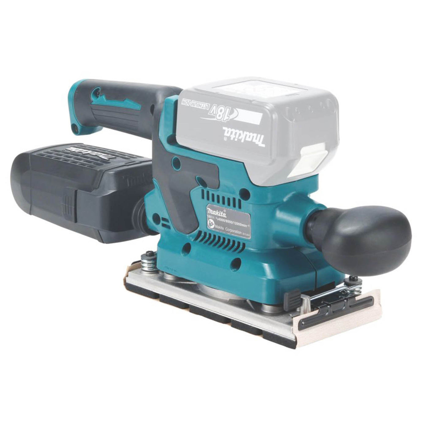 Makita Cordless Sander DBO382 18V Li-Ion LXT Brushless Body Only - Image 3
