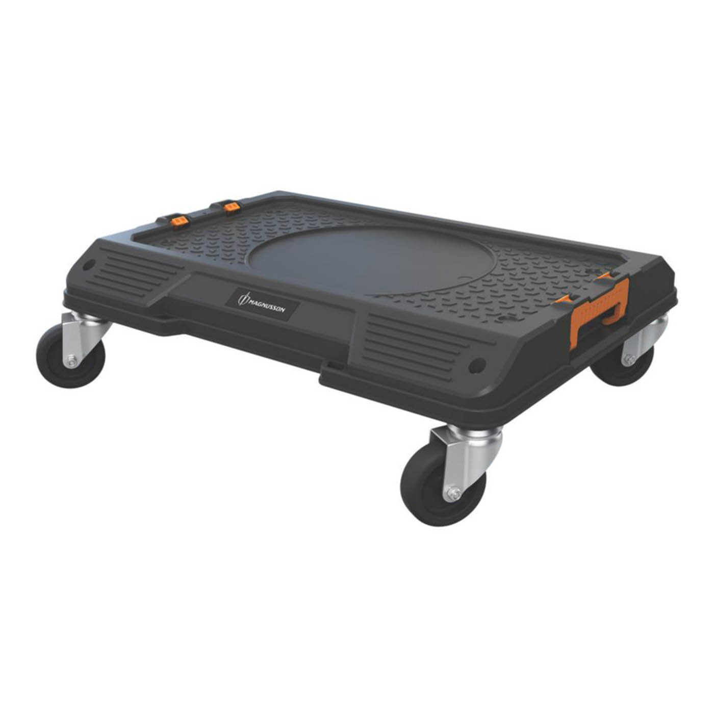 Magnusson Dolly Trolley Compact Lightweight 4 Swivel Castors Durable 100kg - Image 1