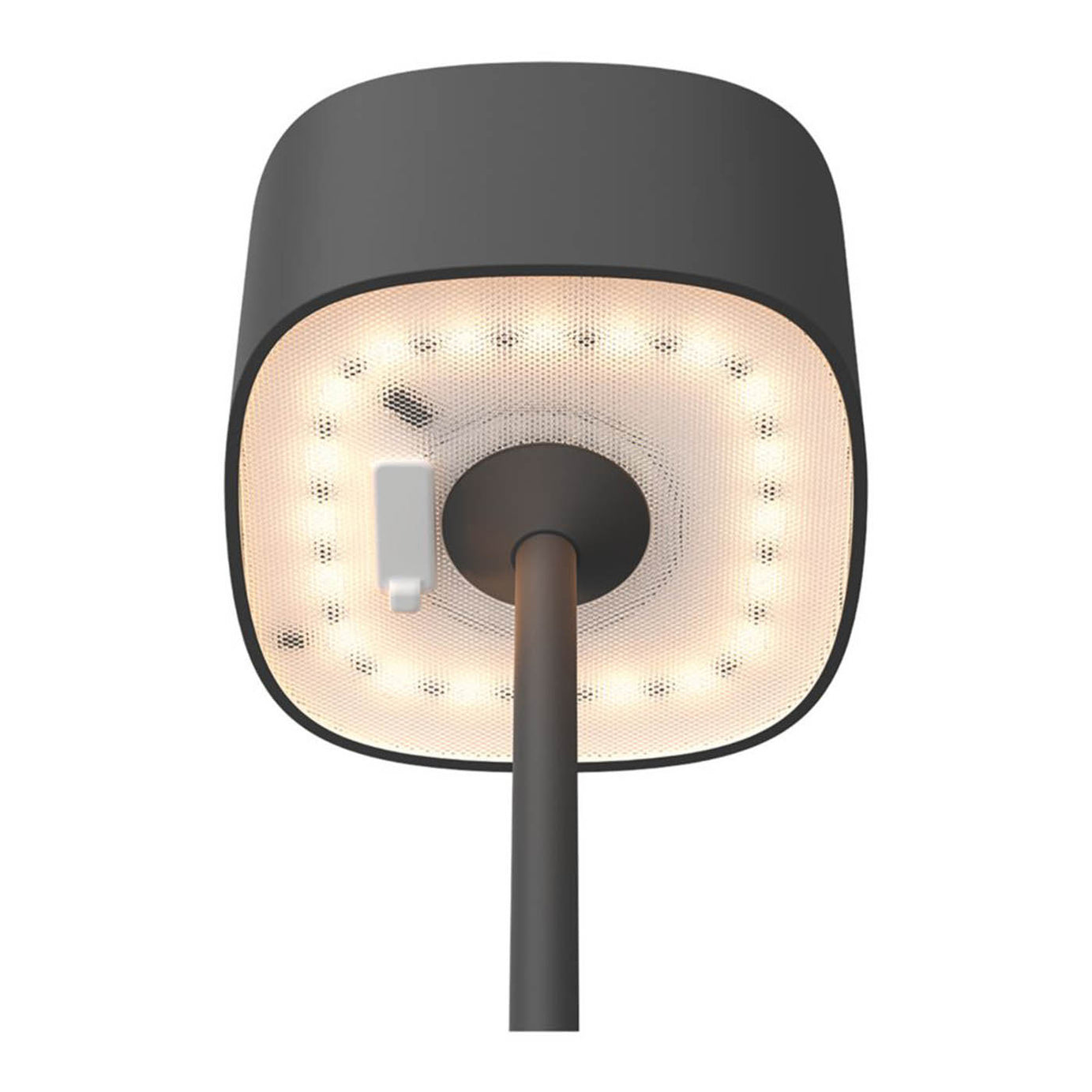Calex Table Lamp LED Warm White Rechargeable Metal Black Dimmable Modern - Image 4