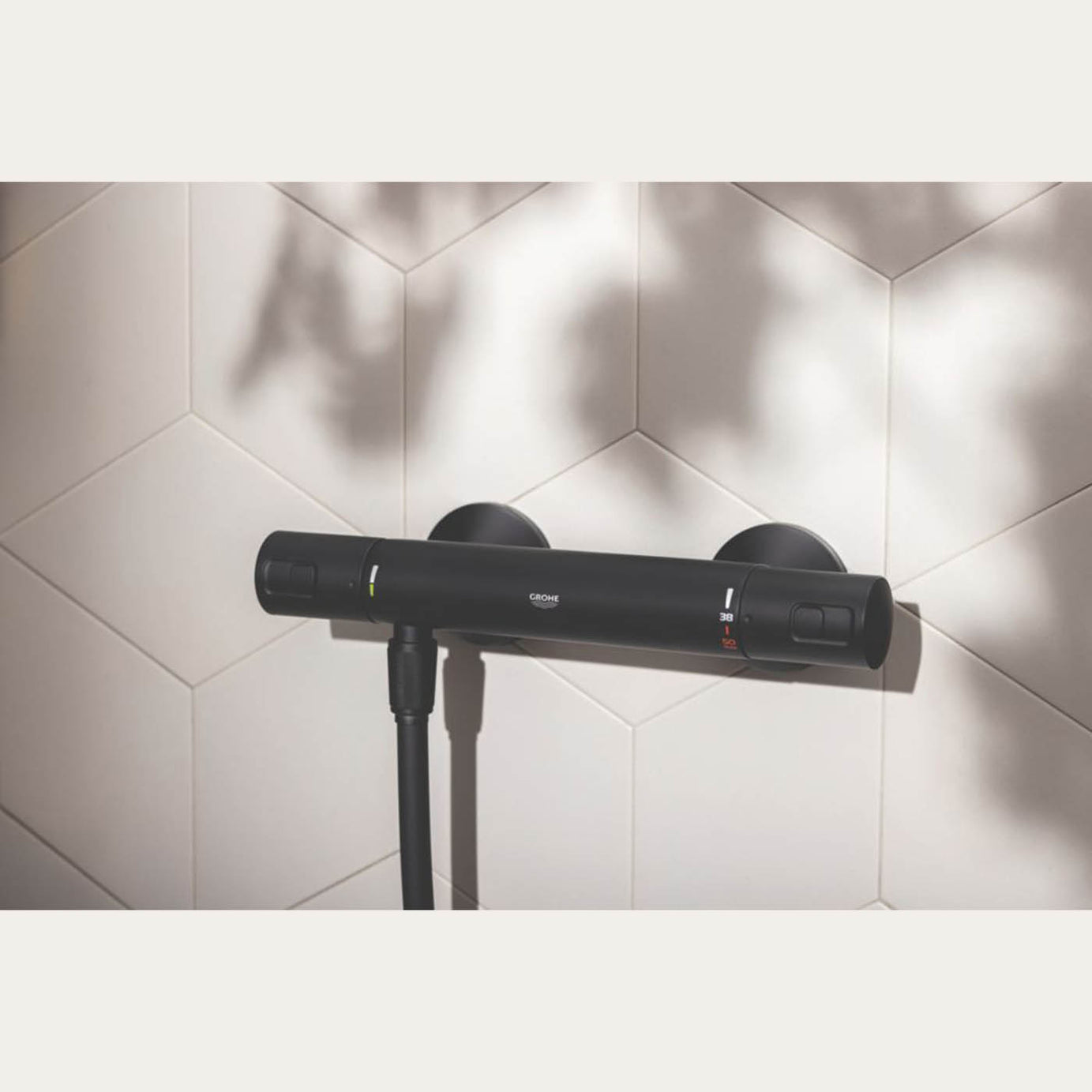 Grohe Shower Hose Universal Matt Black Flexible Durable AntiFold 8mm x 1500mm - Image 4