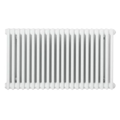 Column Radiator Horizontal Traditional Steel White Heating Panel (H)60x(W)104cm - Image 1