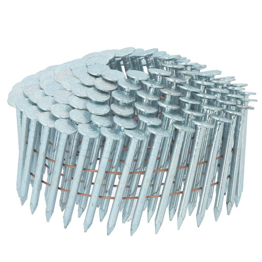 DEWALT Roofing Coil Nails Hot Dip Galvanised Diamond Tip 3.1mm x 45mm 1200 Pack - Image 1