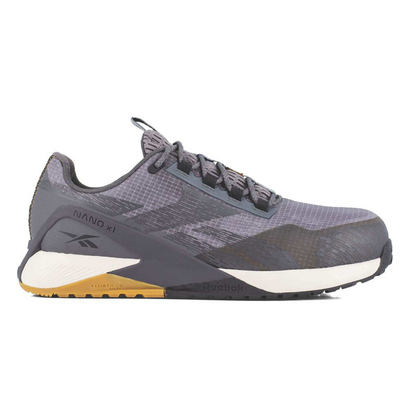 Reebok Safety Trainers Unisex Wide Fit Grey Work Shoes Composite Toe Size 10 - Image 2