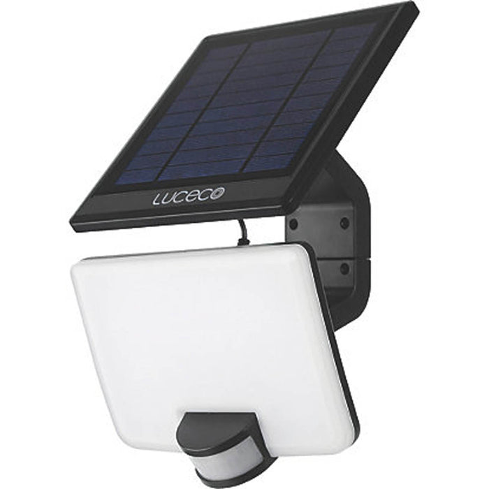 LED Floodlight PIR Sensor Outdoor Solar Detachable Panel Adjustable 1500lm - Image 1