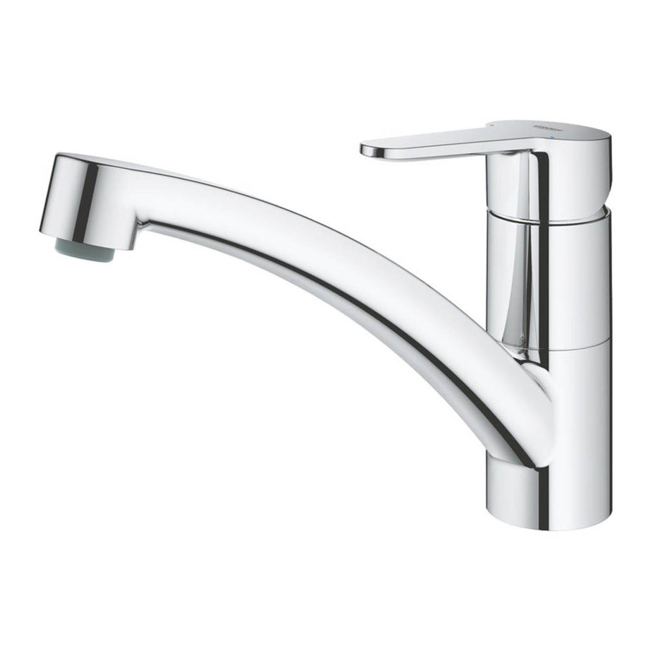 Grohe Kitchen Mono Mixer Tap Start Eco Faucet Chrome Single Lever Low Profile - Image 2