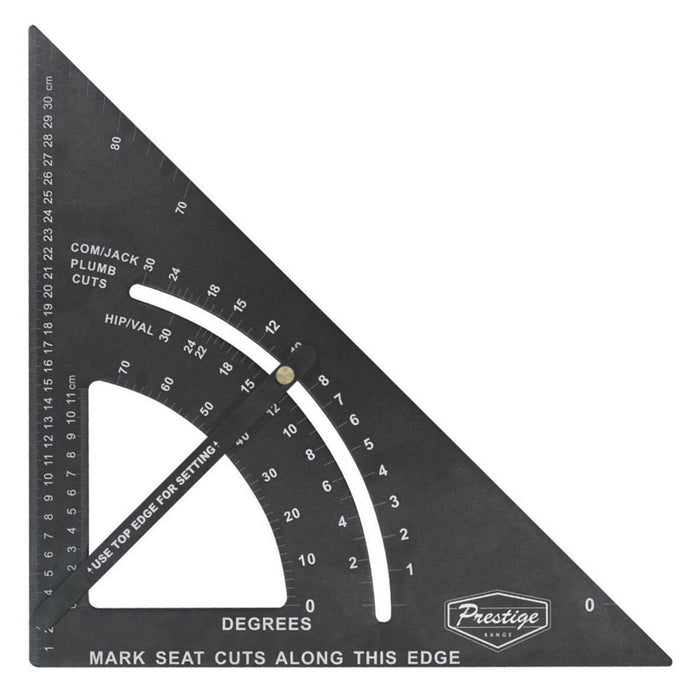 Faithfull Rafter Square Triangle Angle Guide Aluminium Adjustable 12" (300mm) - Image 1