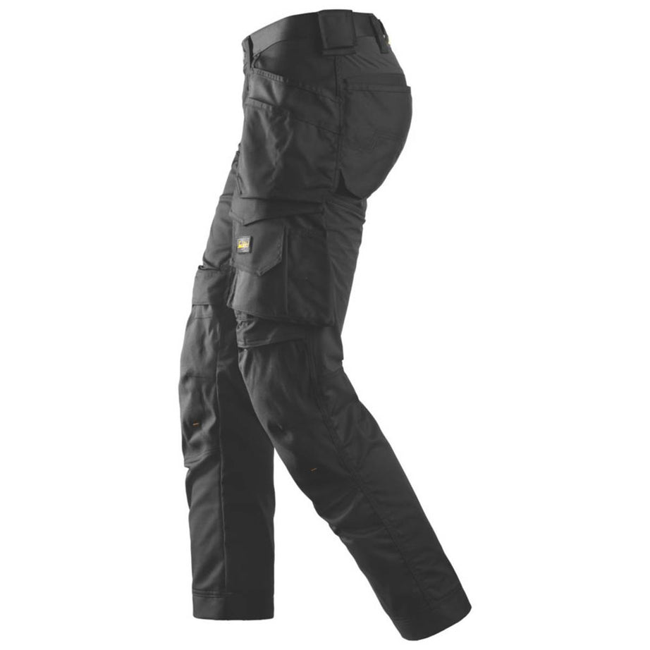 Snickers Work Trousers Mens Slim Fit Black Stretch Multi Pockets Cargo 36"W 35"L - Image 5
