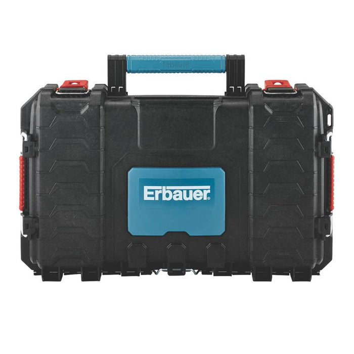 Erbauer Tool Box Organiser 7 Compartments Plastic Steel Storage Carrying Handles - Image 2