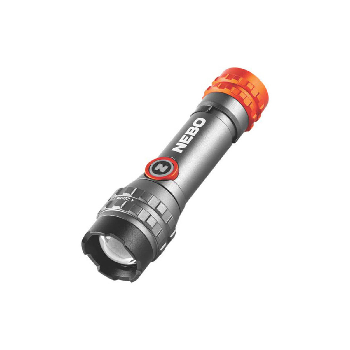 Nebo LED Work Torch Black 450lm Rechargeable Magnetic Base Aluminium Compact - Image 1