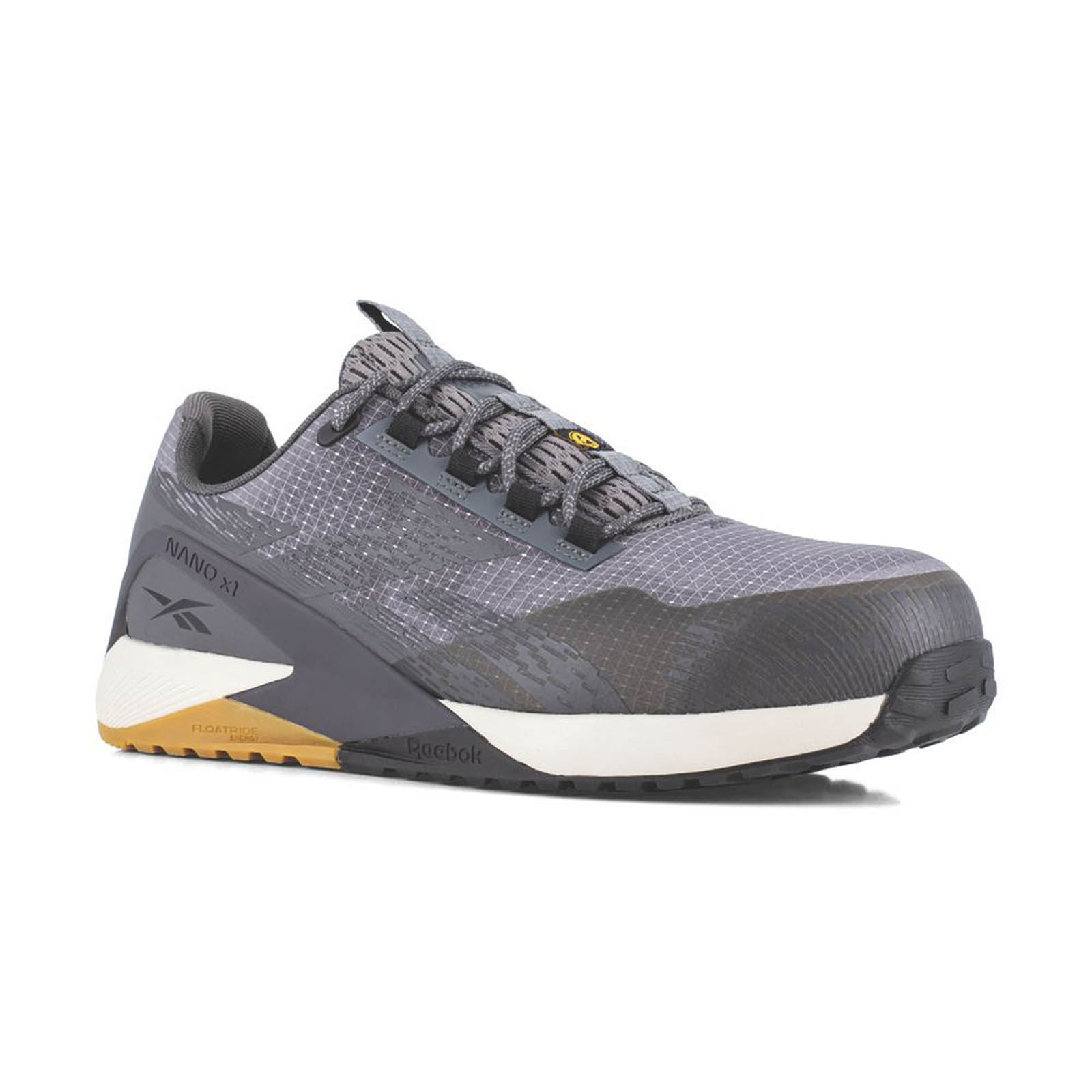 Reebok Safety Trainers Unisex Wide Fit Grey Work Boots Composite Toe Size 7 - Image 1