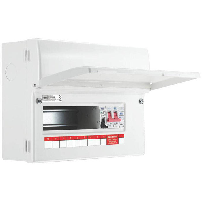 British General Consumer Unit Fortress Range 8 Way 12 Module 100 A IP2XC 230V - Image 3