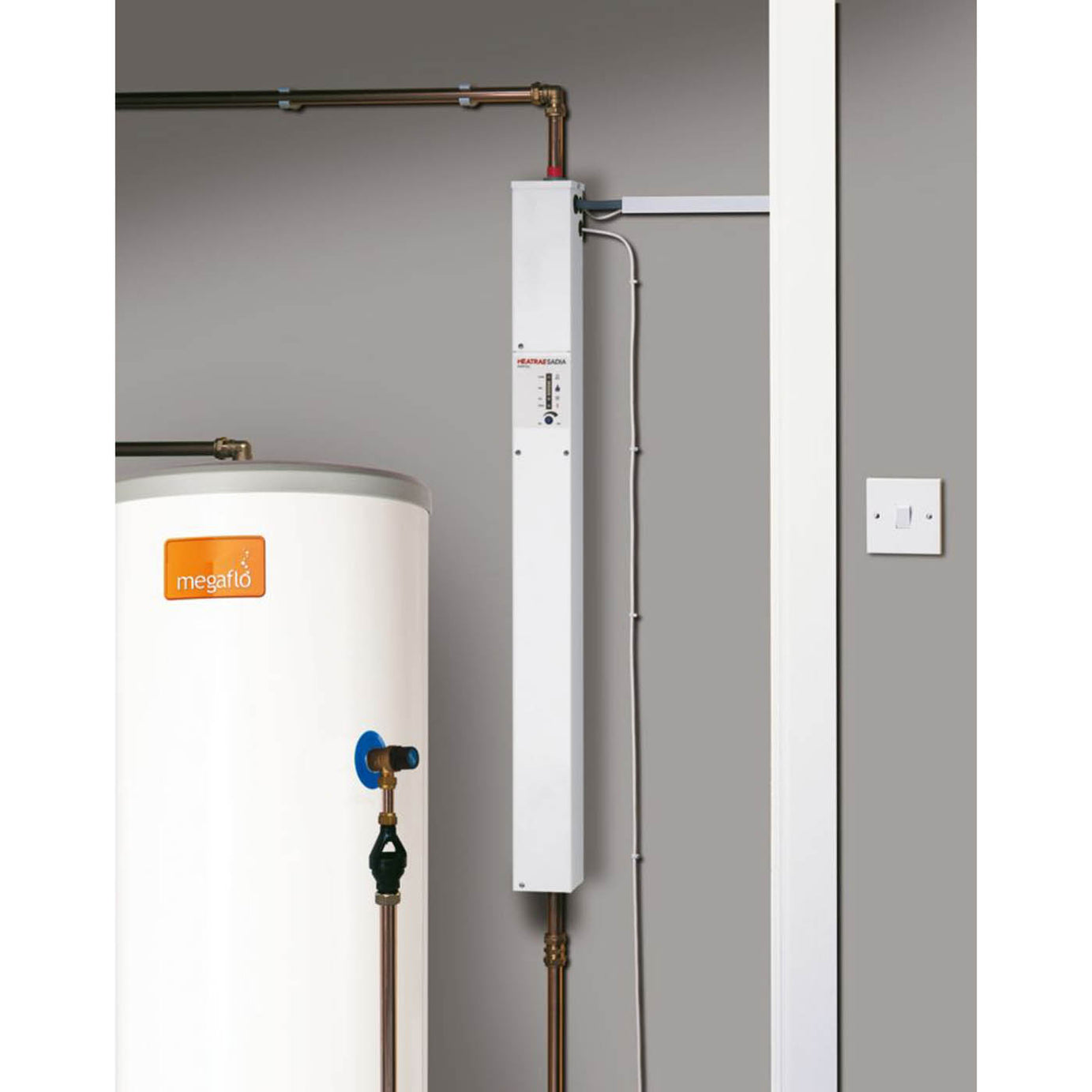 Heatrae Sadia Flow Boiler Electric Heat Only Amptec C1100 Compact LED 11kW - Image 2