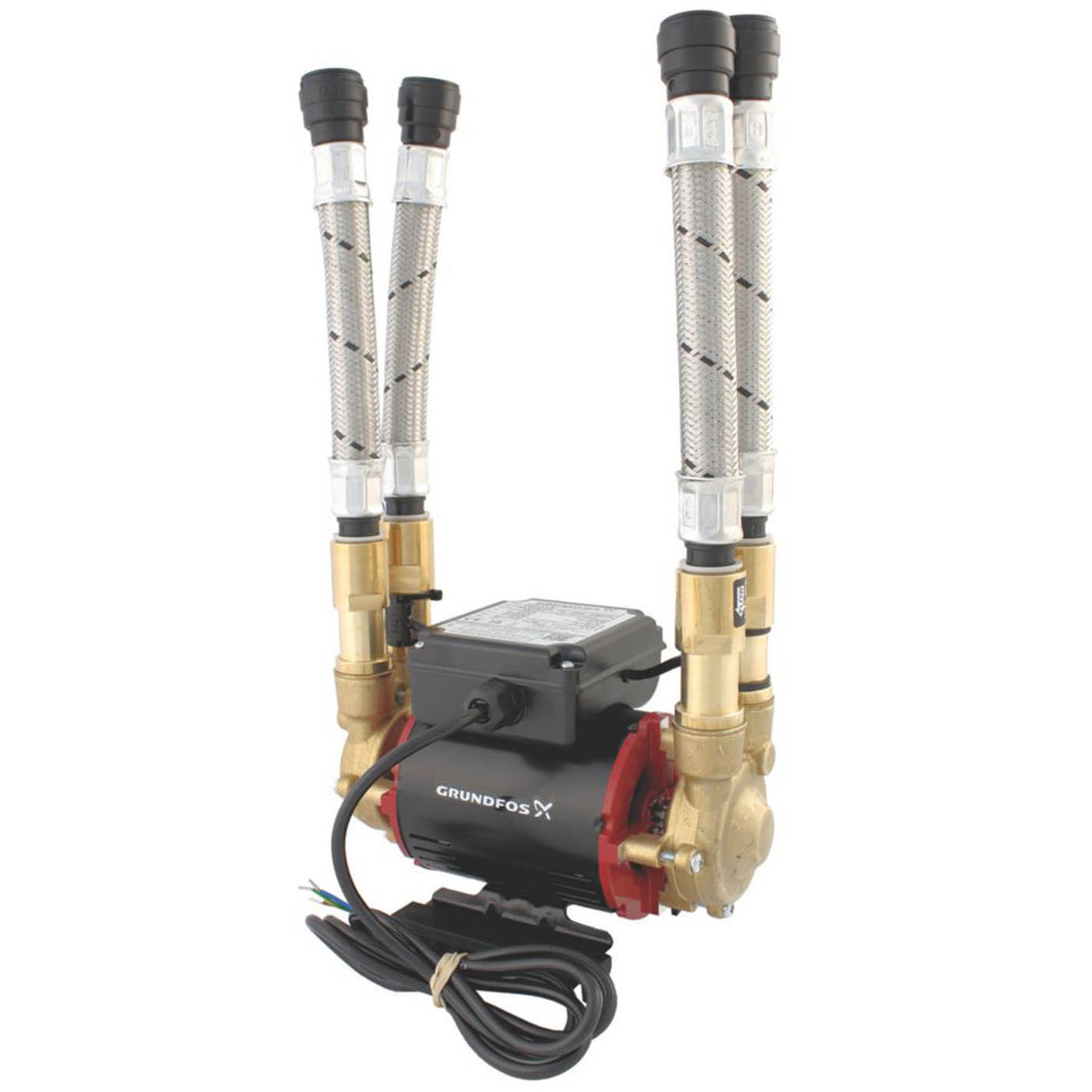 Grundfos Shower Pump 1.5bar STP-1.5 B Regenerative Twin Positive Head Durable - Image 3