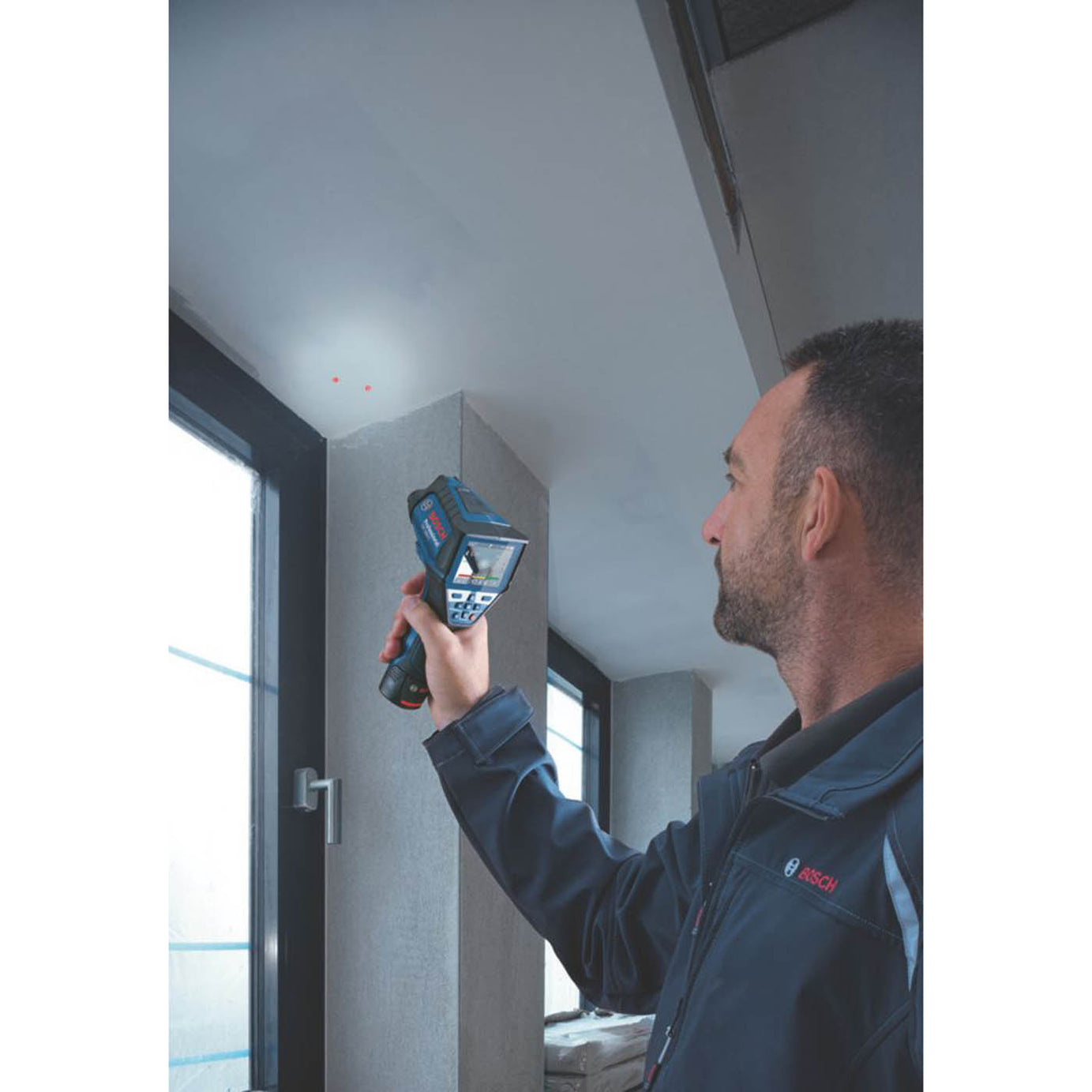 Bosch Infrared Thermometer GIS 1000 C Professional 0601083370 Non-Contact LCD - Image 3