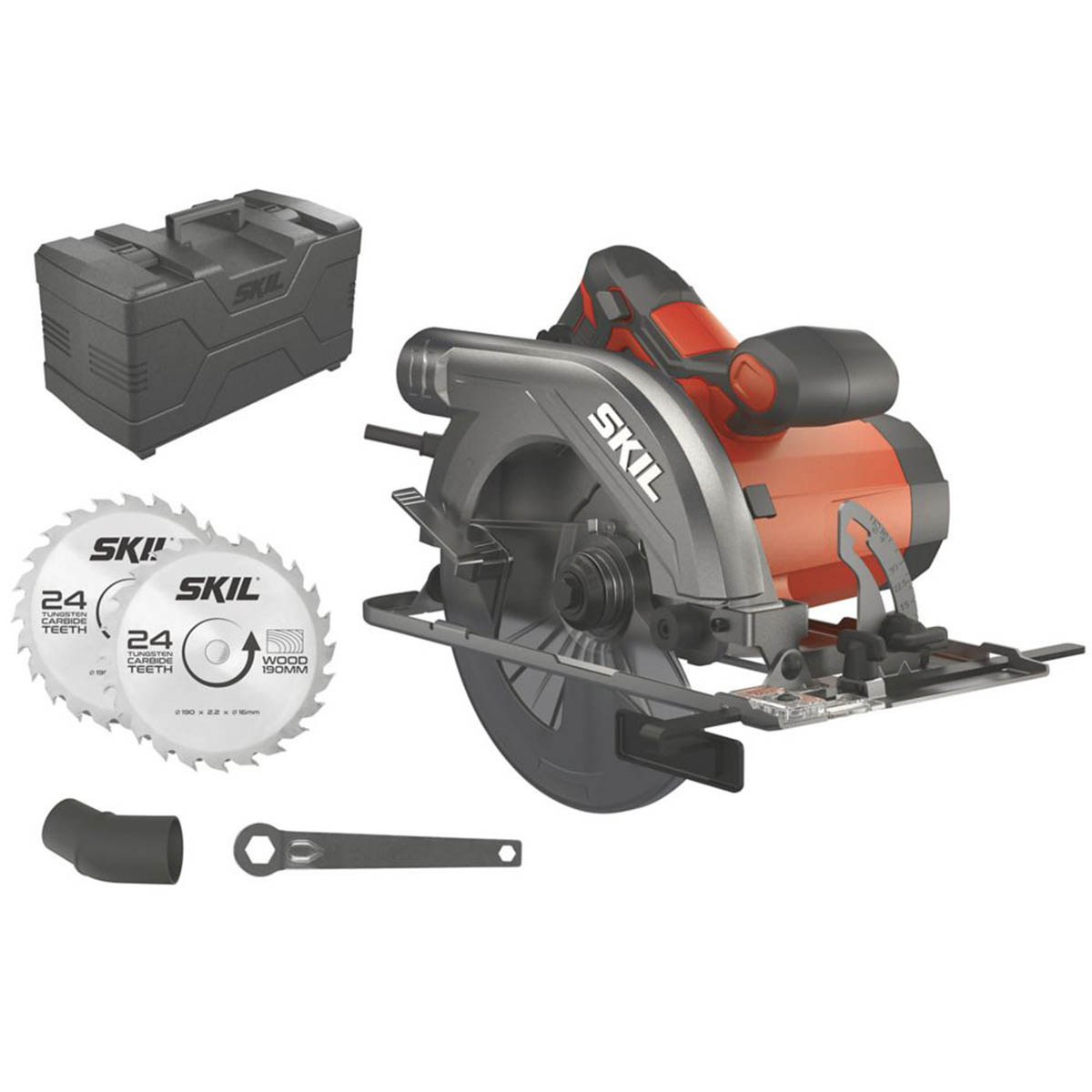 Skil Circular Saw Electric 190mm SW1U5830GA Heavy Duty Ergonomic Soft Grip 1400W - Image 1