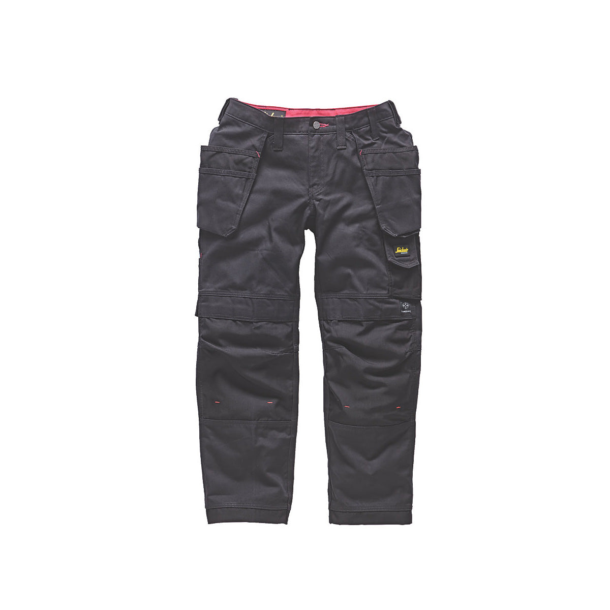 Snickers Work Trousers Womens Regular Fit Black Multi Pockets L28" Size 10 - Image 2