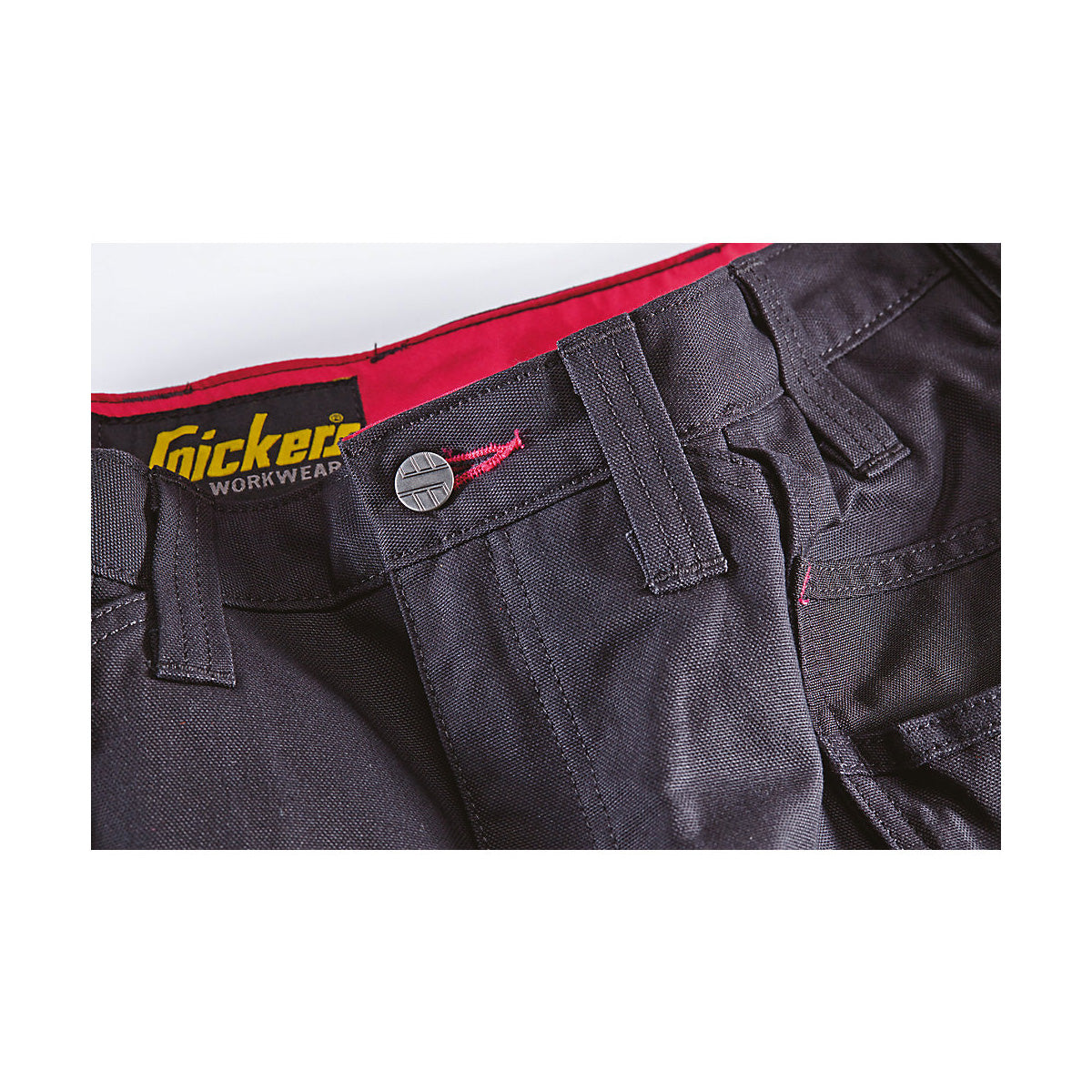 Snickers Work Trousers Womens Regular Fit Black Multi Pockets L28" Size 10 - Image 4
