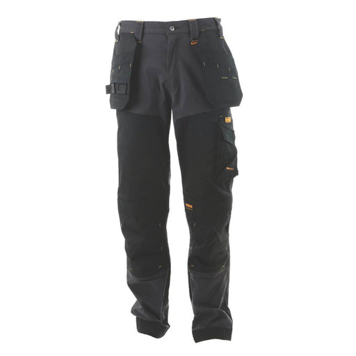 DeWalt Memphis Work Trousers Grey/Black 34" W 31" L - Image 1