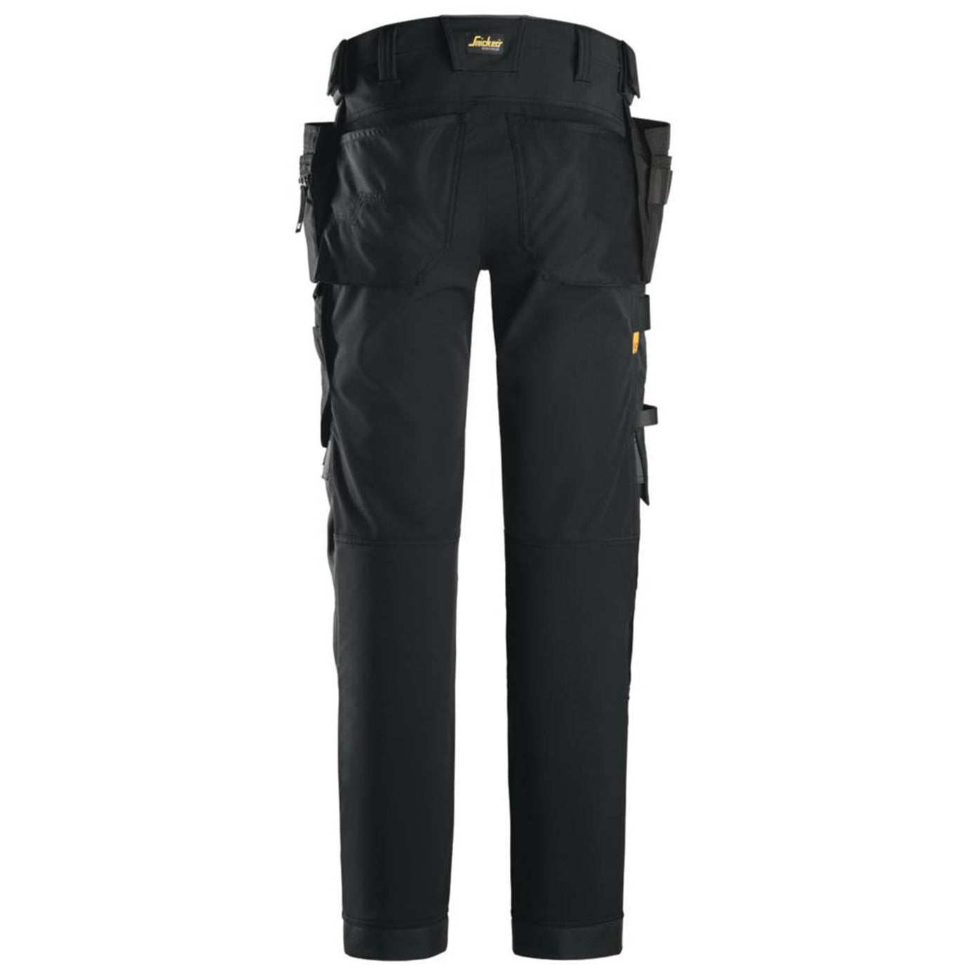 Snickers Work Trousers Mens Slim Fit Black Stretch Multi Pockets Cargo 41W 30L - Image 3