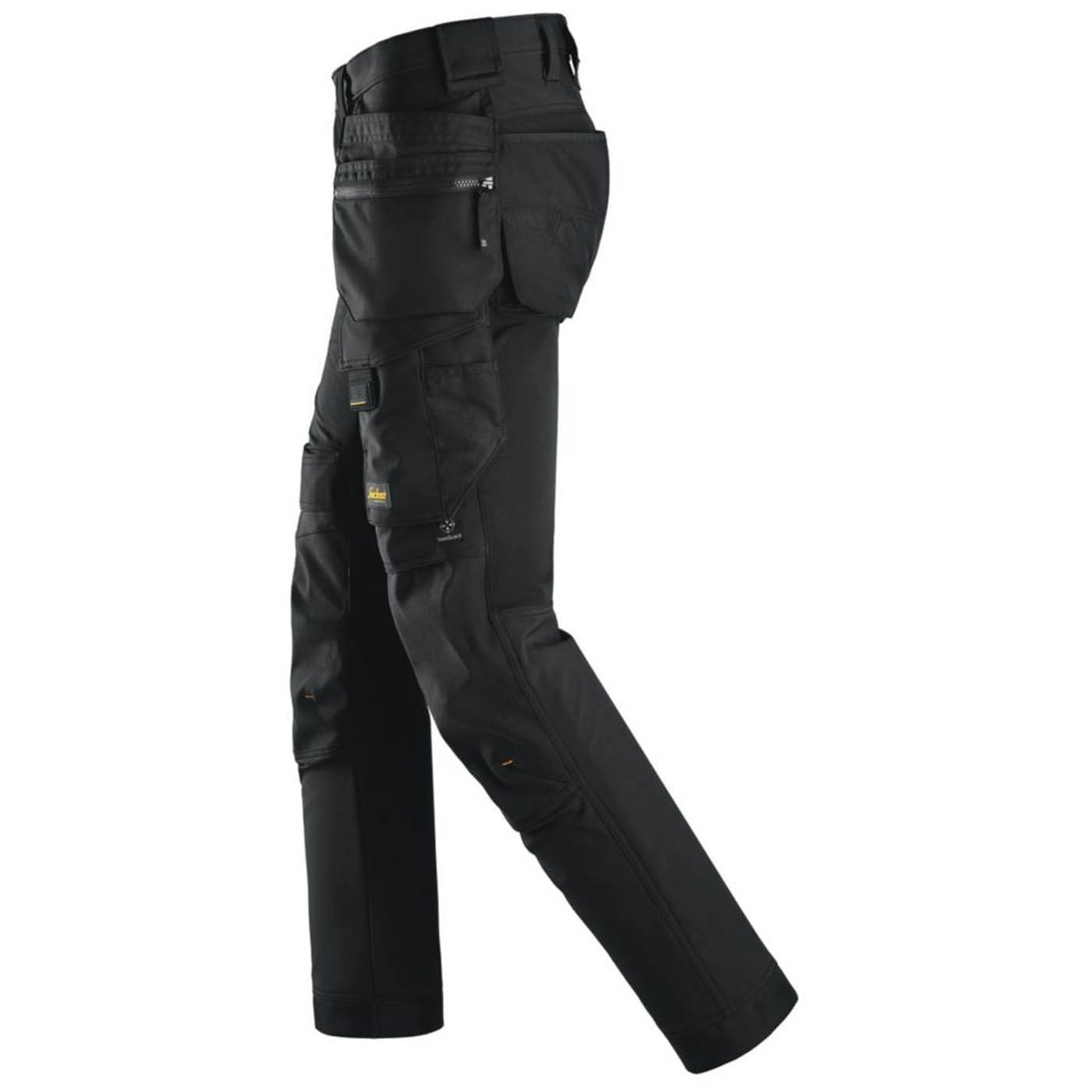 Snickers Work Trousers Mens Slim Fit Black Stretch Multi Pockets Cargo 41W 30L - Image 4