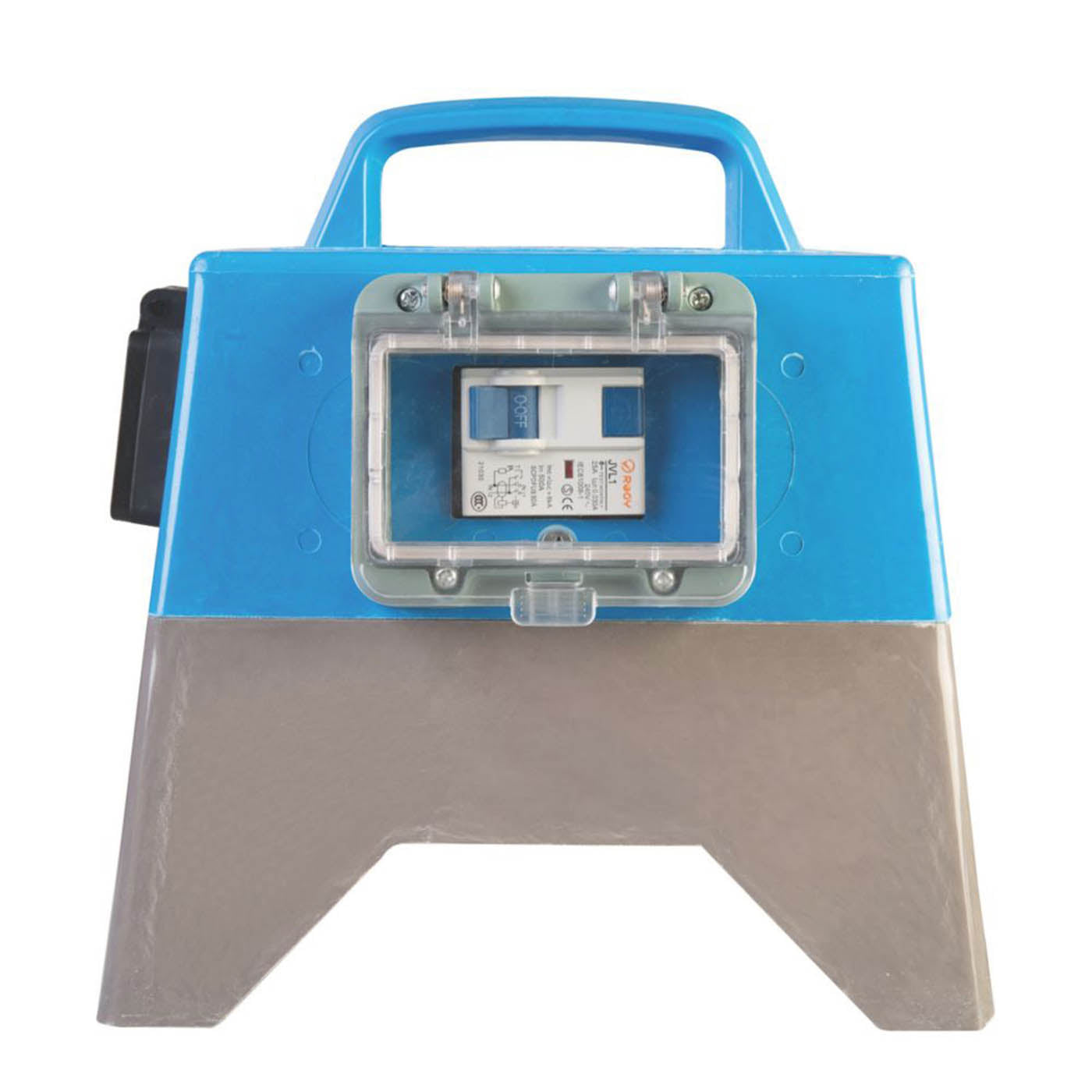 Defender Earth Leakage Unit Passive 40A 1-Gang Blue Switched Lightweight 230V - Image 1